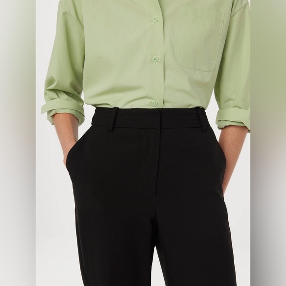 NEW Frank + Oak The Jane High Rise Straight Leg Trouser Pant - Picture 3 of 9